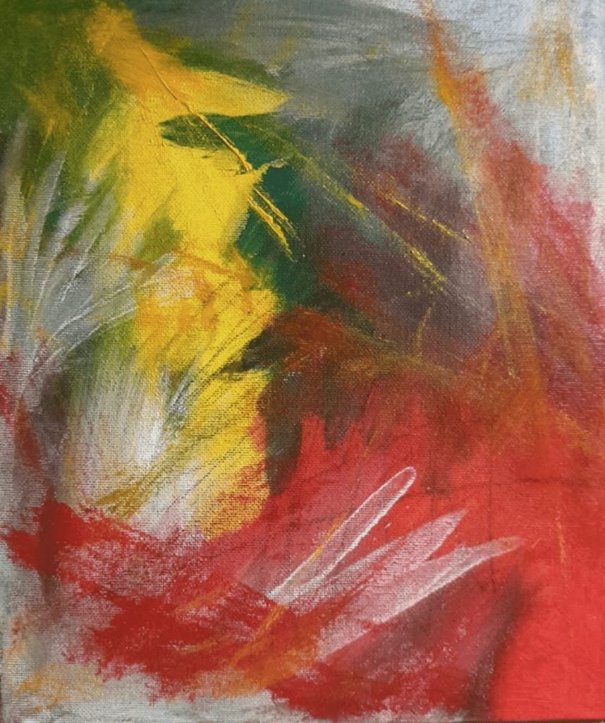 Geraldine Darlington (artist)-personalizes The Artist's Journey book by Nancy Hillis, MD-Inner Me