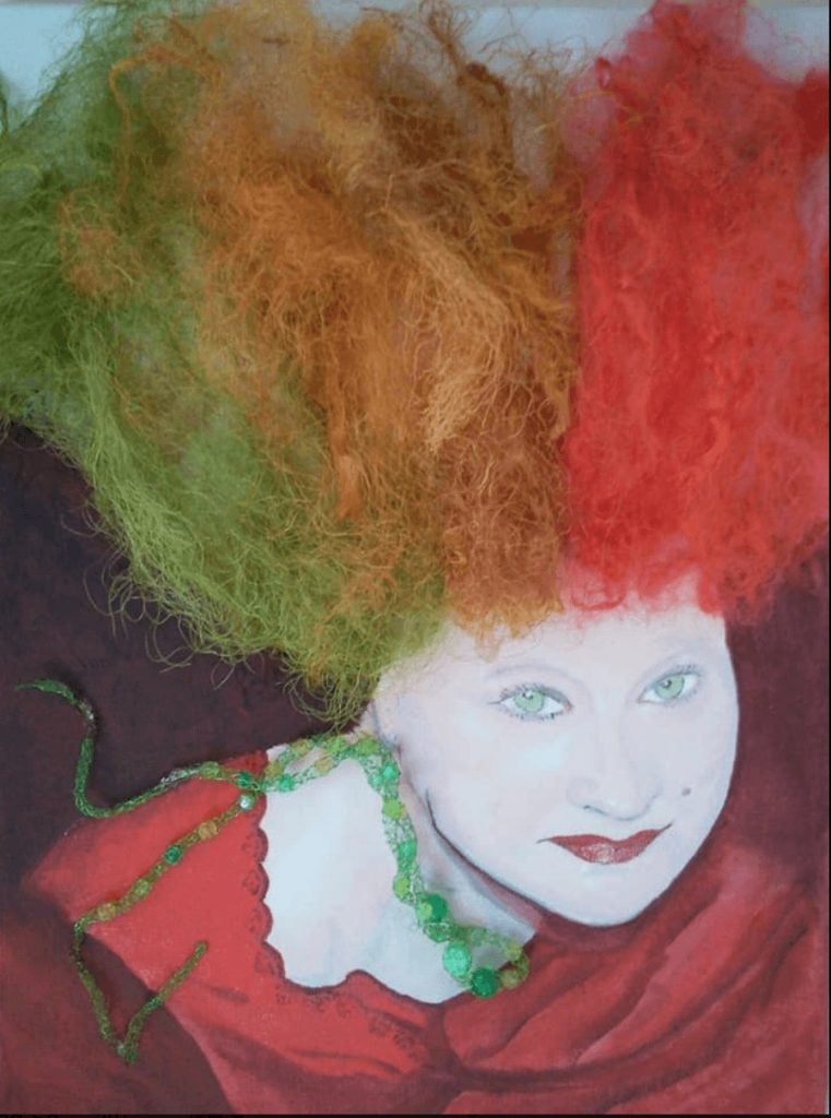Geraldine Darlington (artist)-The Artists Journey book by Nancy Hillis, MD-Outer Me