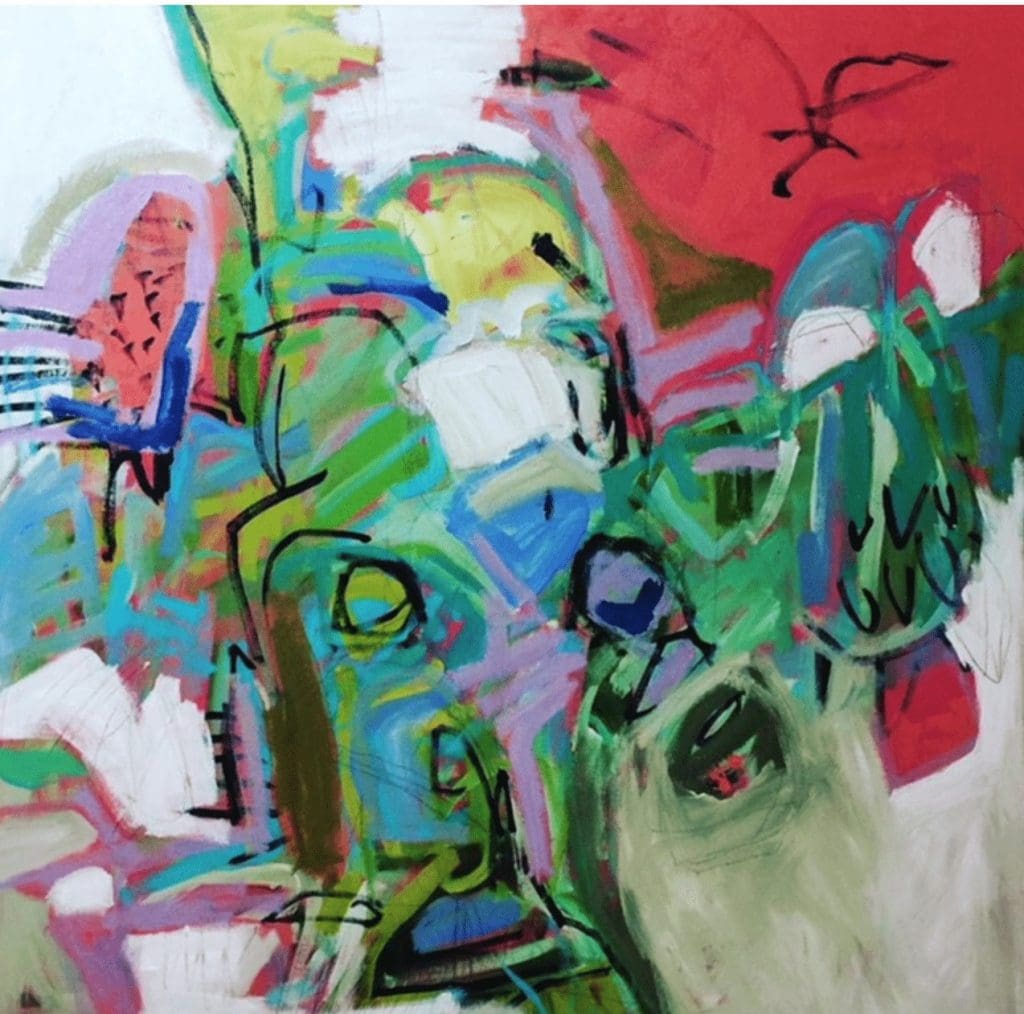 Peg Belcastro-Response to The Artist's Journey book by Nancy Hillis, M.D. | #creativity #selfhelp #abstractpainting