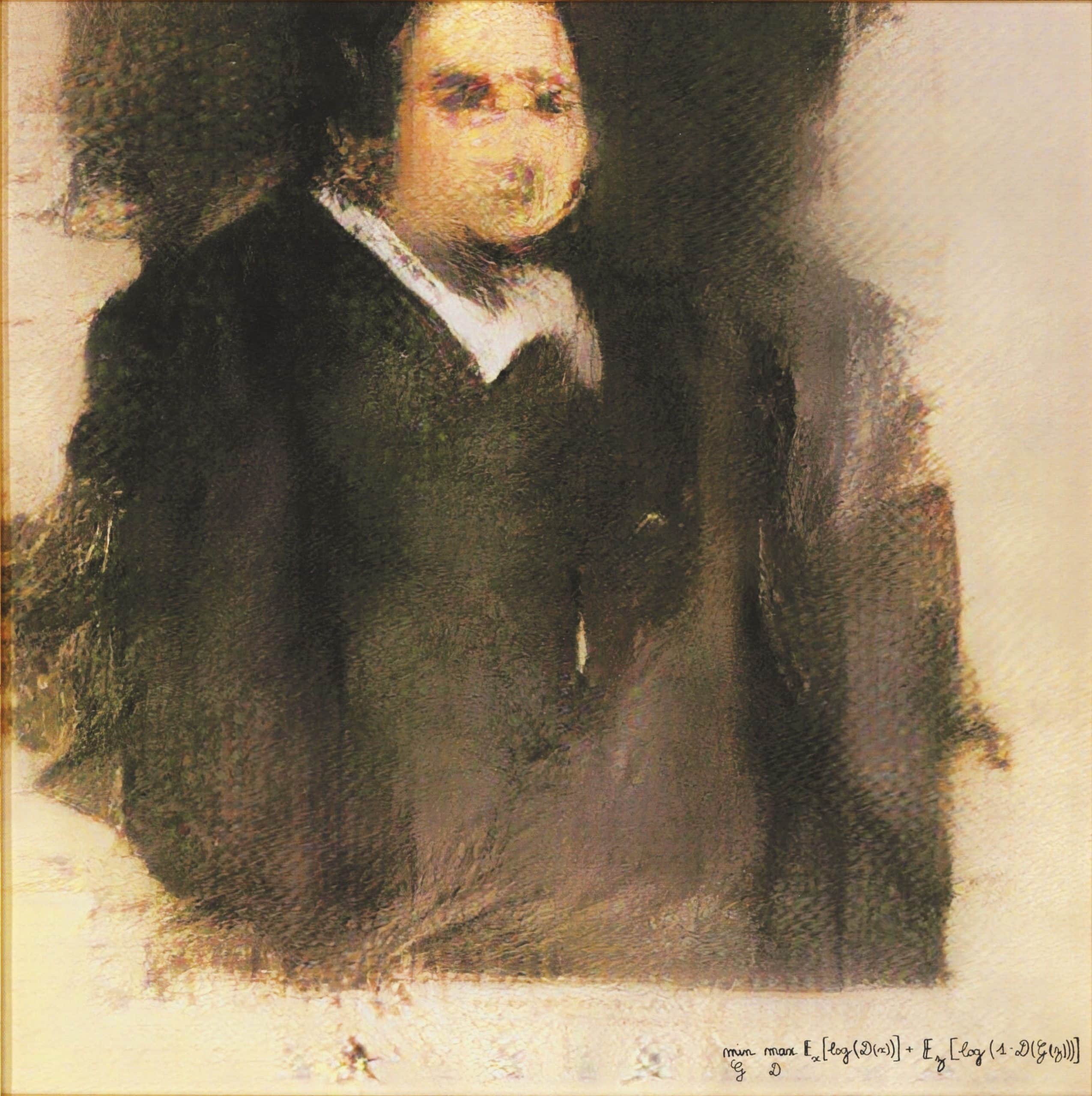 AI Painting- Edmond de Belamy