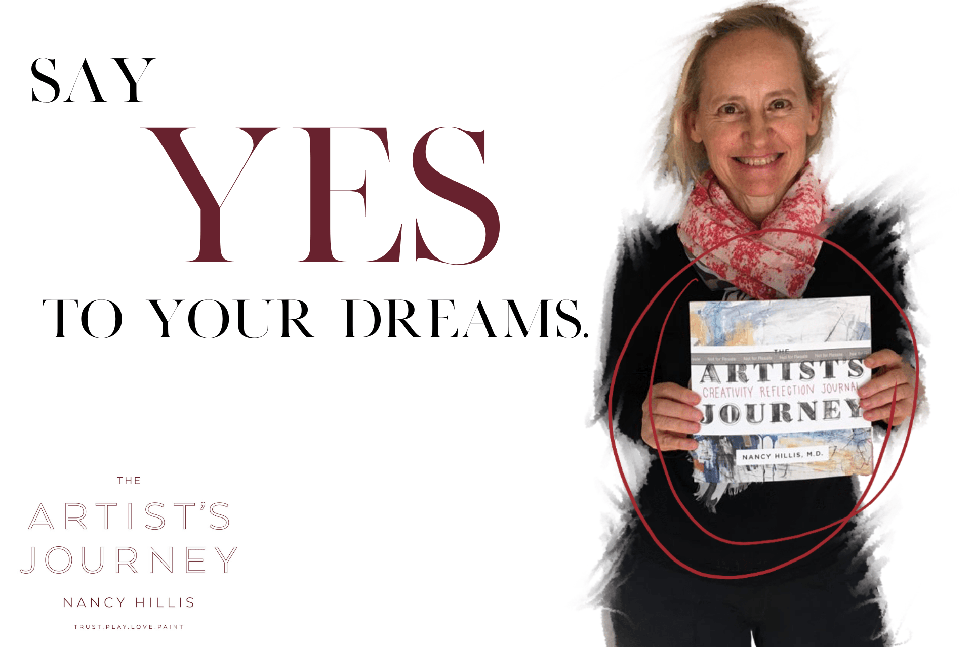 Nancy Hillis' new book: The Artist's Journey Creativity Reflection Journal