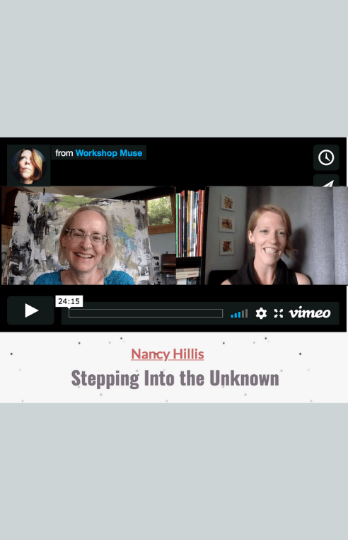 Stepping Into The Unknown-Nancy Hillis-Rachel Rose Interview