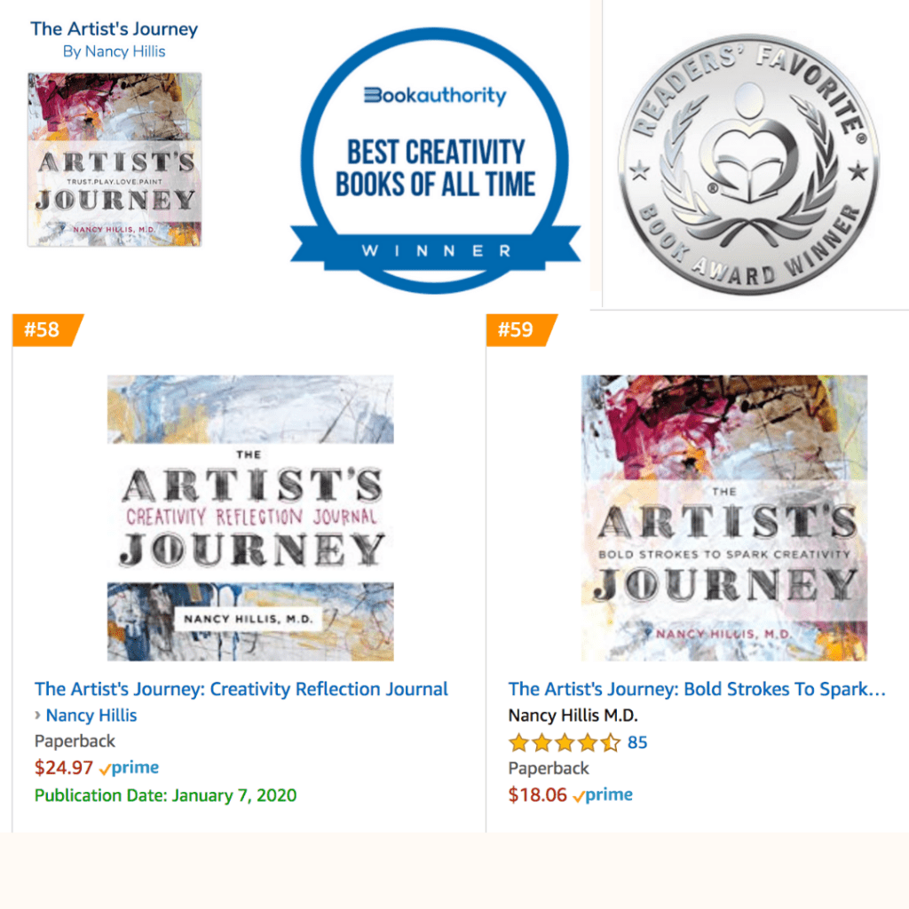 The Artists Journey books- Nancy Hillis MD