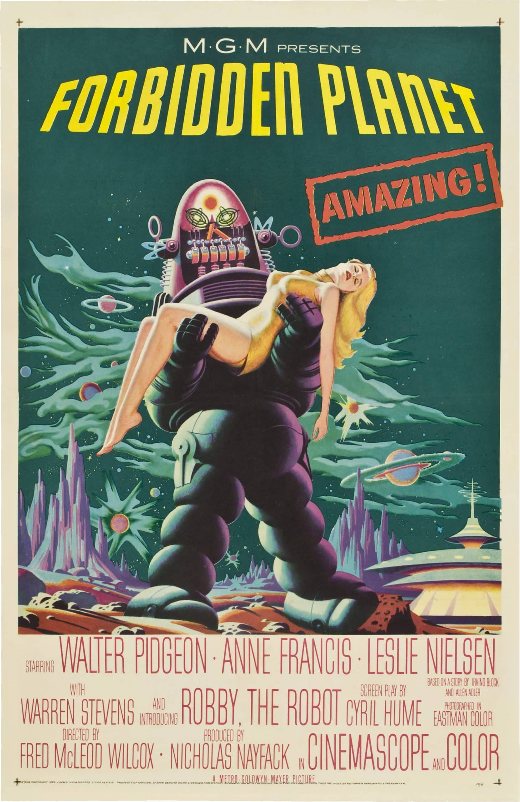 Forbidden Planet poster