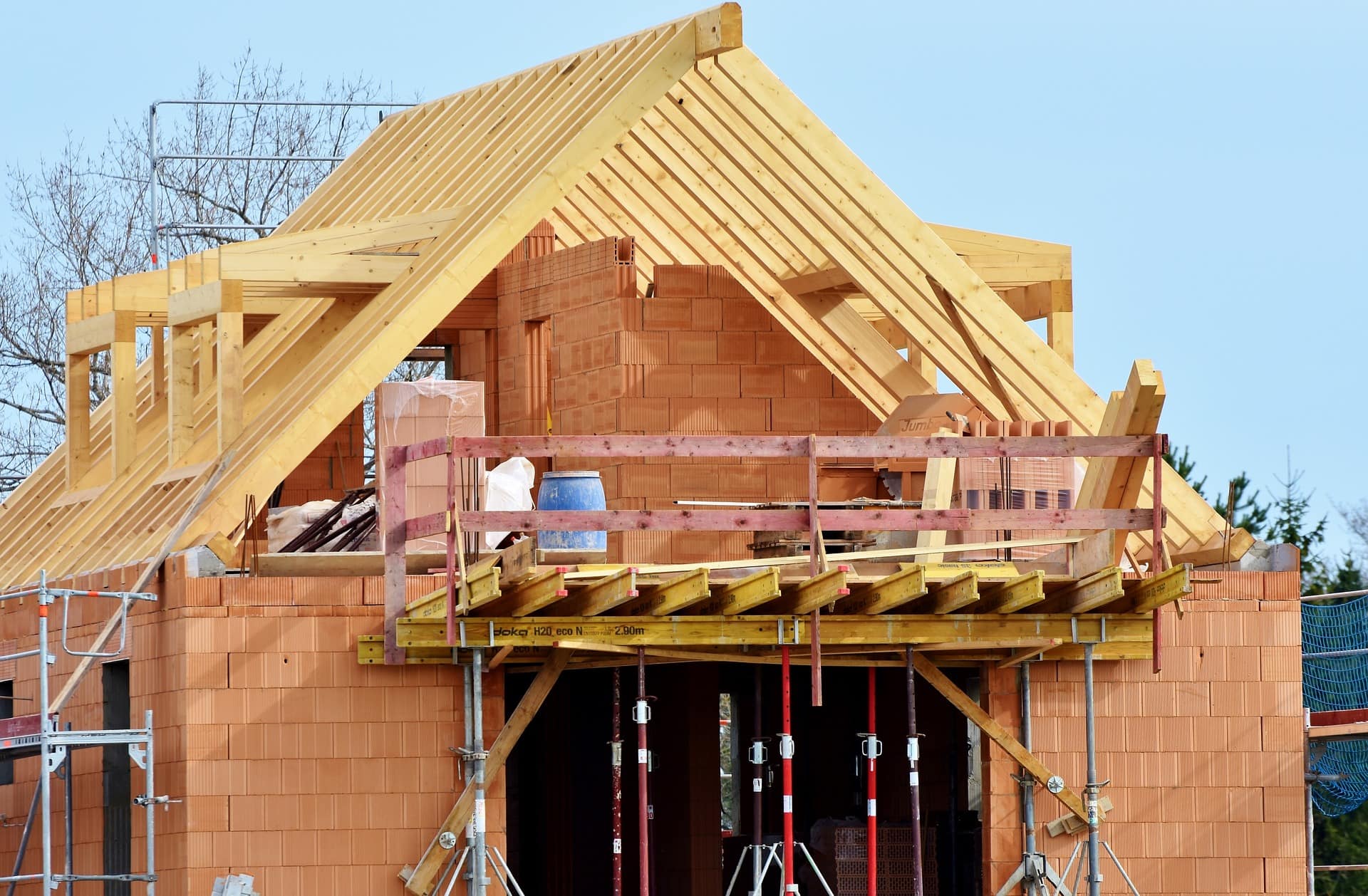 Example of house construction