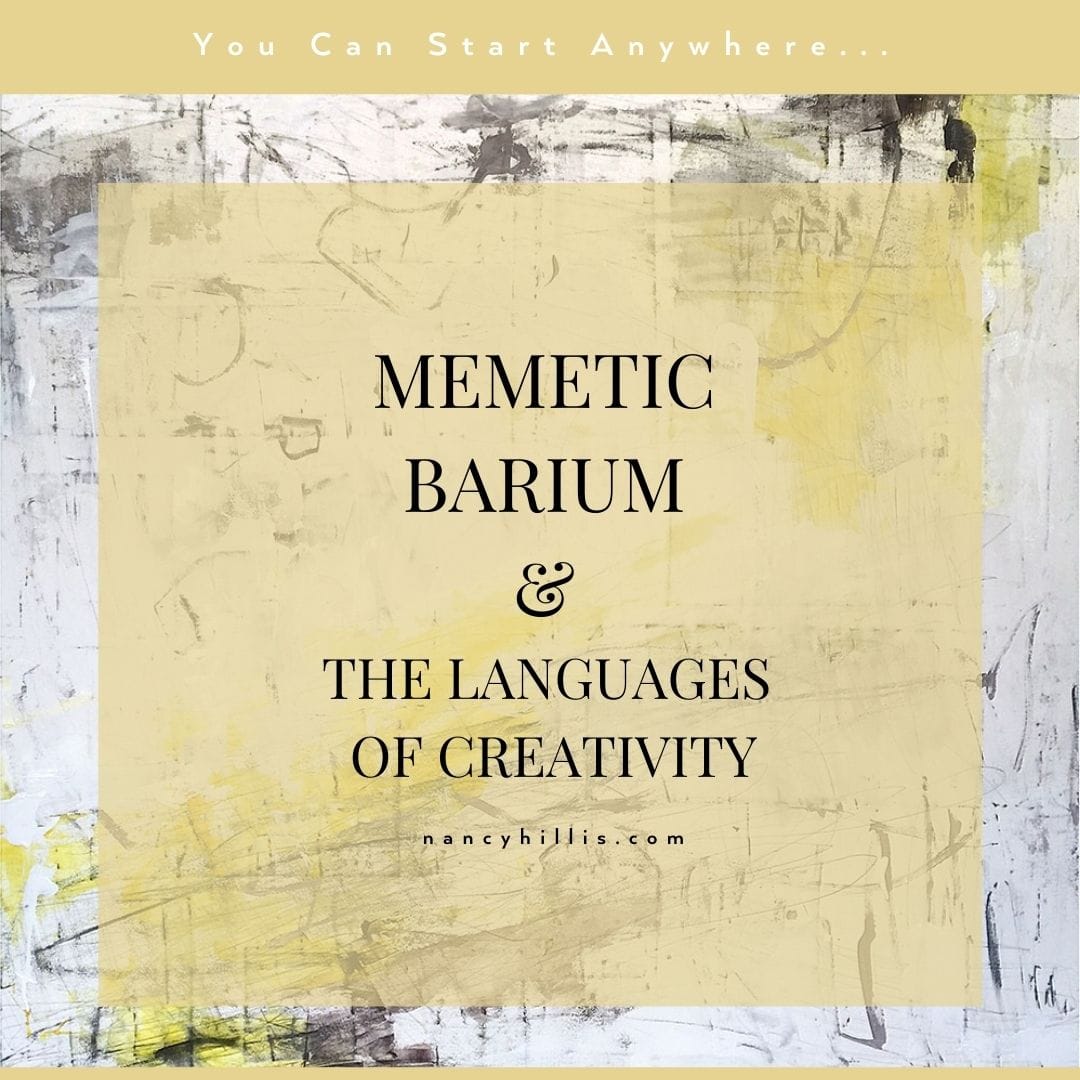 Memetic Barium & The Languages Of Creativity
