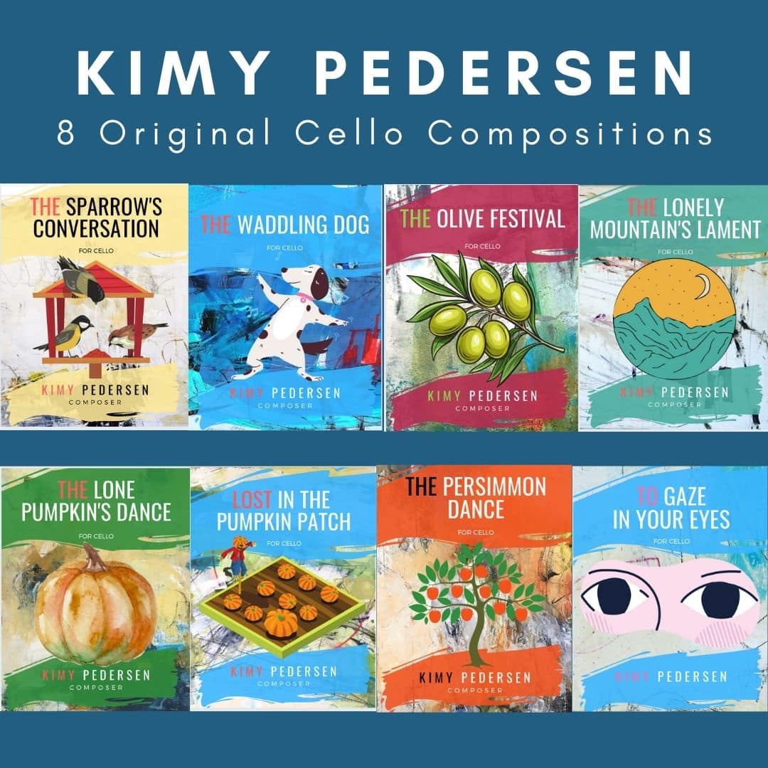 Kimy Pedersen- 8 Compositions- Sheet Music