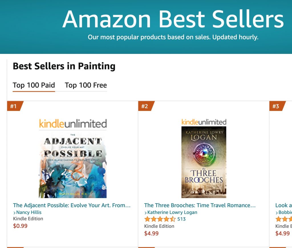 The Adjacent Possible- #1 Best Seller in Painting