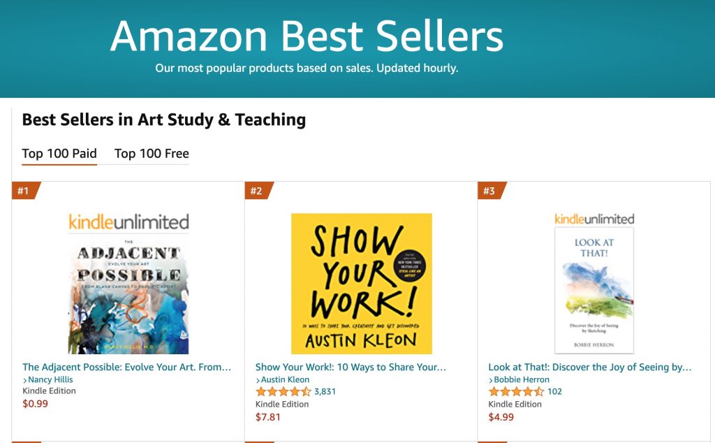 The Adjacent Possible Best Seller Art Study & Teaching