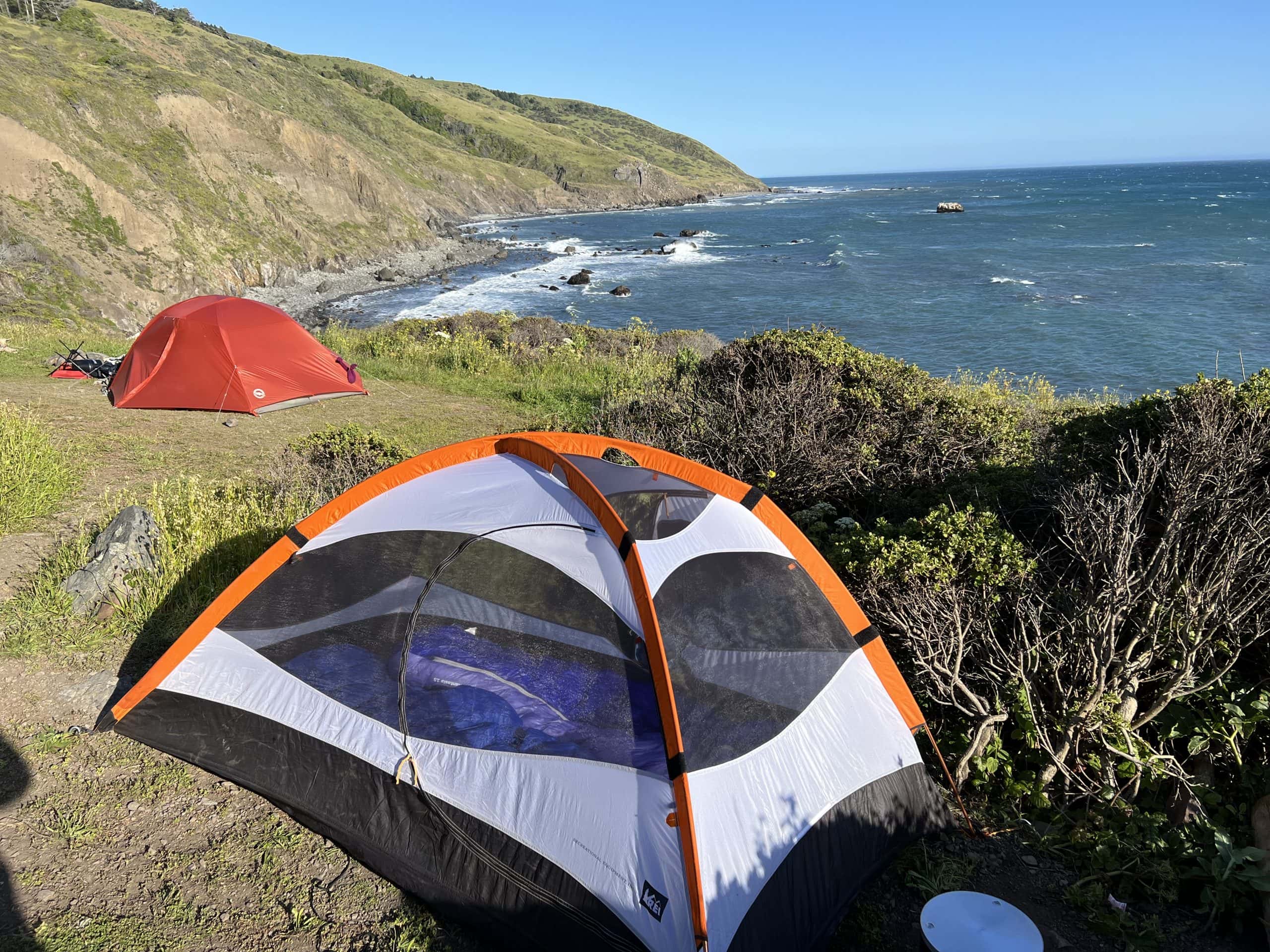 Camping on Lost Coast Trail