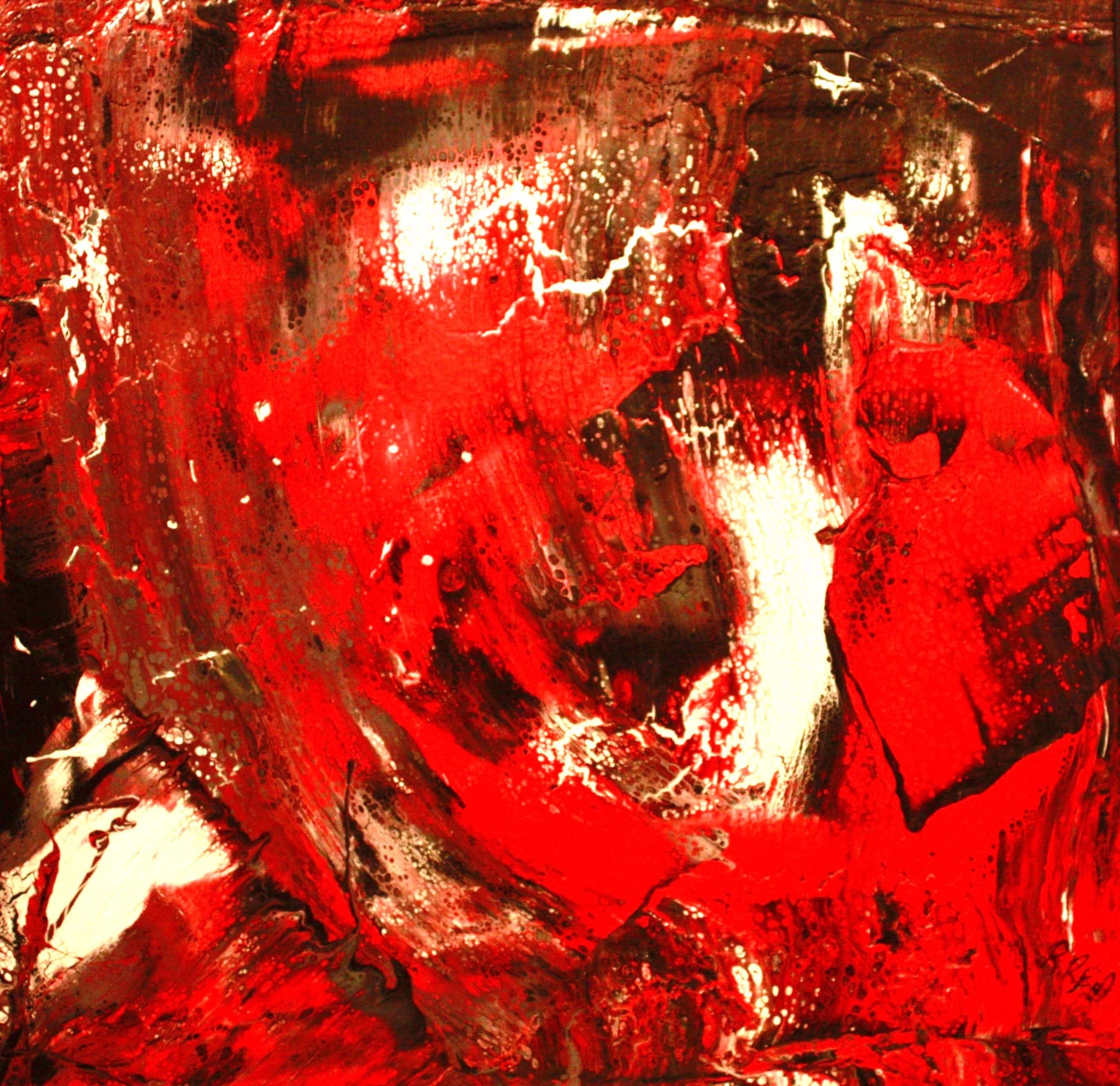 Bob Reid, Cauldron- 48" x 48" featured in The Adjacent Possible: Guidebook & Stories Of Artistic Transformation