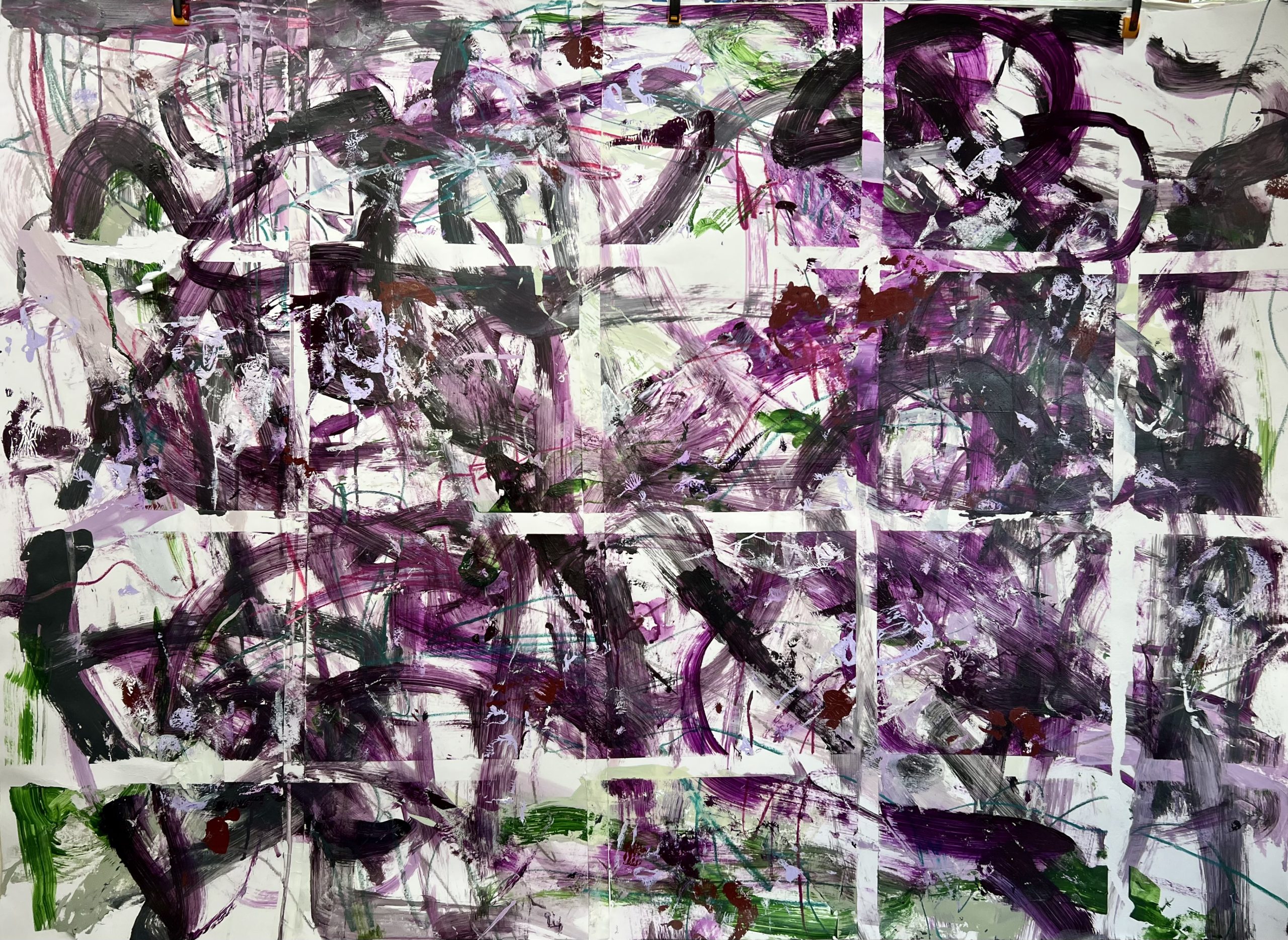 Grape & Jenkins Green Grid
