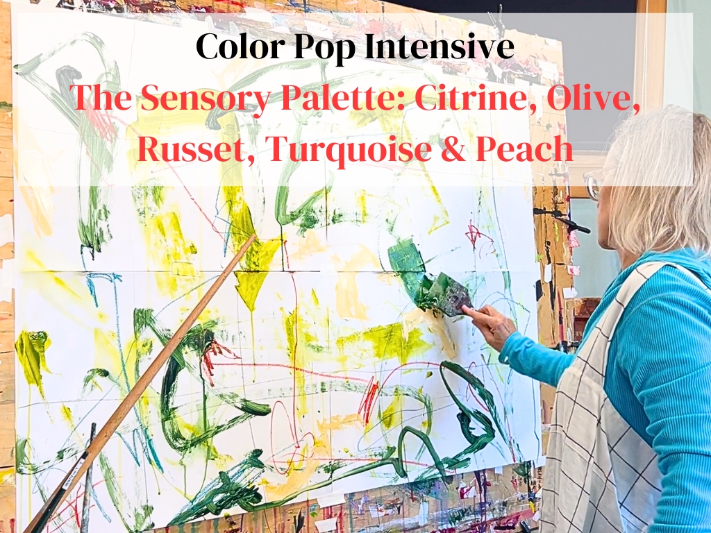 Color Pop Intensive The Sensory Palette Citrine, Olive, Russet, Turquoise & Peach